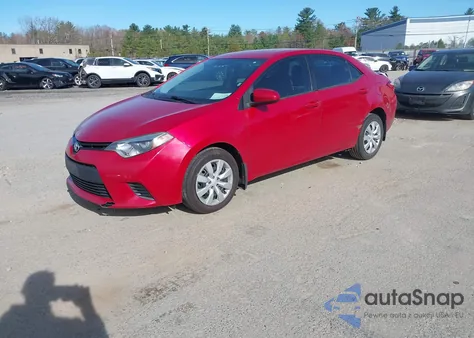 2014 Toyota Corolla Le из США, поврежденный, VIN 2T1BURHE5EC187329